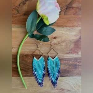 Beaded Fringe Bohemian Earring